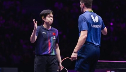 开云下载-王楚钦3-0战胜弗朗西斯卡，晋级重庆冠军赛男单八强