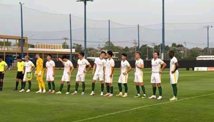 开云下载-国安冬训：林良铭闪击破门 1-1战平韩国华城FC