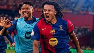 开云官网-三连杀！巴萨本赛季3战皇马全胜，2次决赛国家德比赢球夺冠